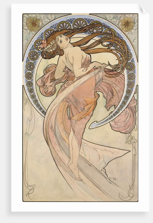 La Danse, 1898 by Alphonse Marie Mucha
