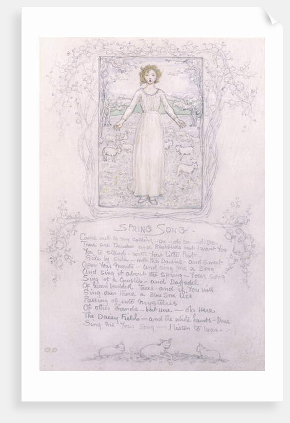 Spring Song by Kate Greenaway