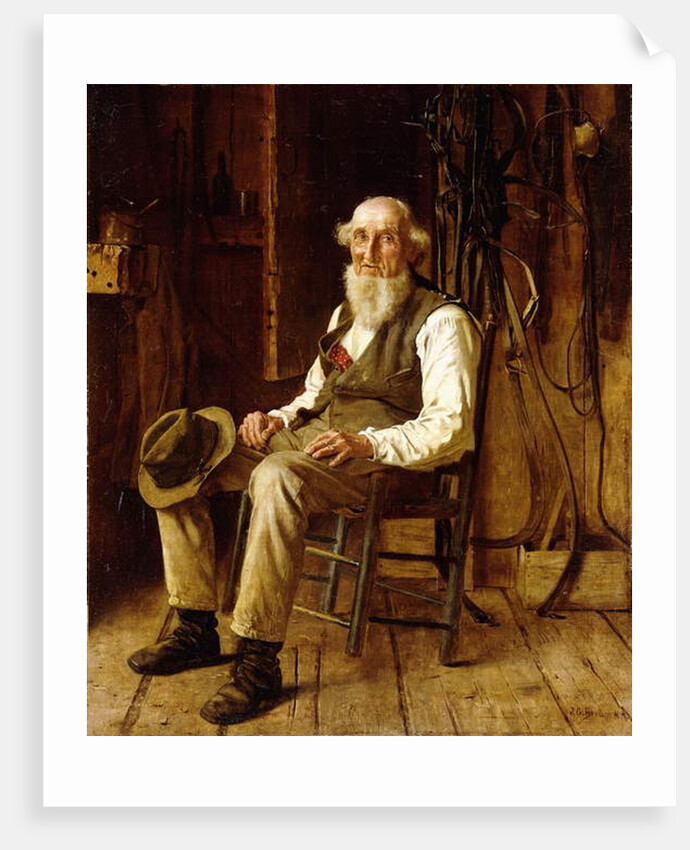 A Moment's Contemplation by John George Brown