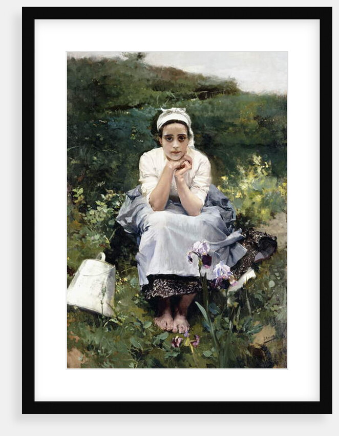 The Milkmaid, c.1890 by Joaquin Sorolla y Bastida