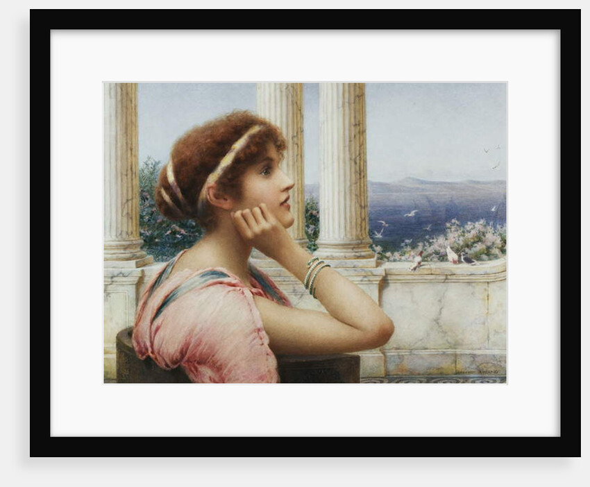 A Classical Beauty by Henry Ryland