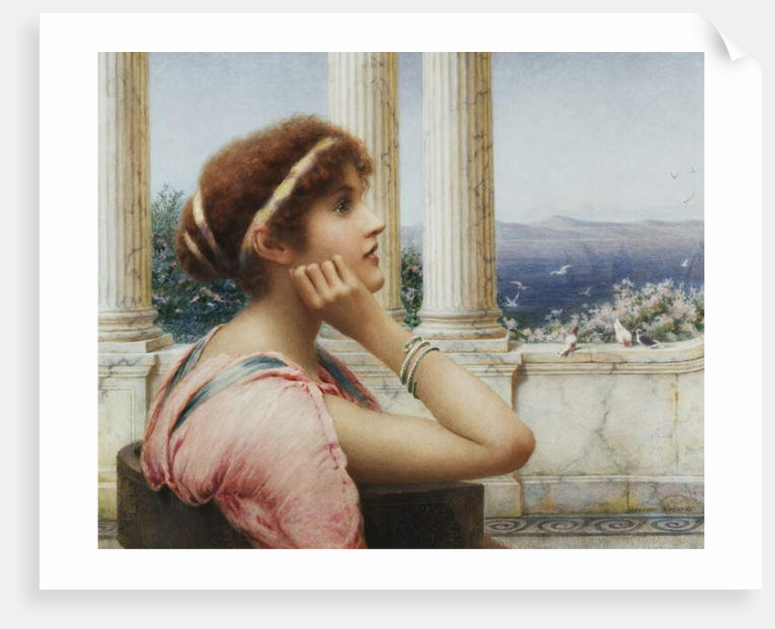 A Classical Beauty by Henry Ryland