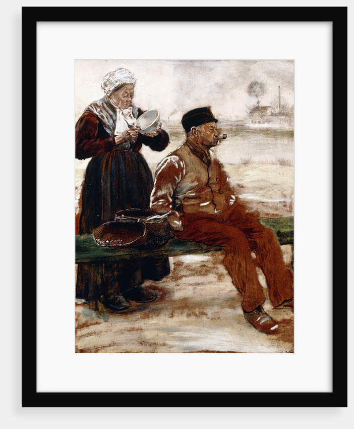 After the Meal by Jean Francois Raffaelli