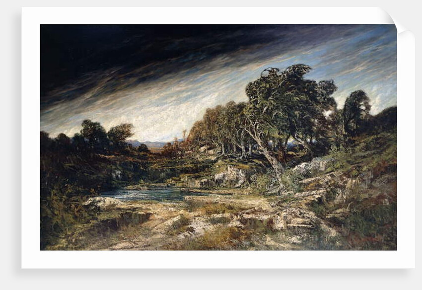 The Gust of Wind, c.1855 by Gustave Courbet
