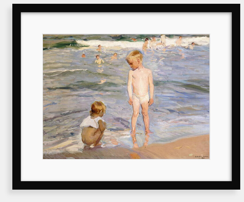 Afternoon Sun, Valencia Beach, 1910 by Joaquin Sorolla y Bastida