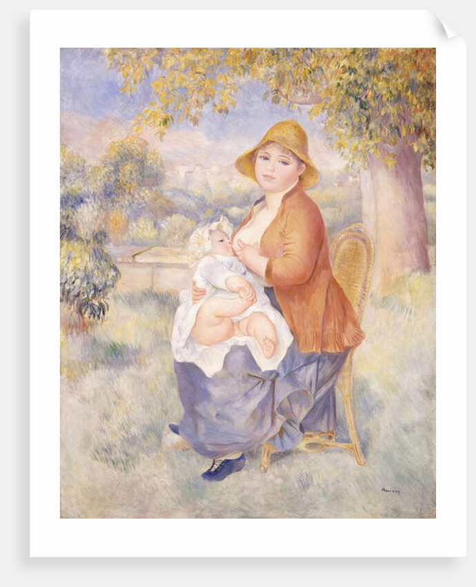 Mother and Child, Maternity, 1886 by Pierre Auguste Renoir