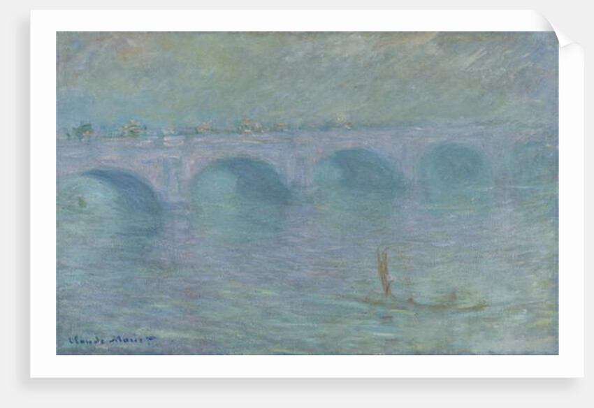 Waterloo Bridge in the Fog, 1903 by Claude Monet