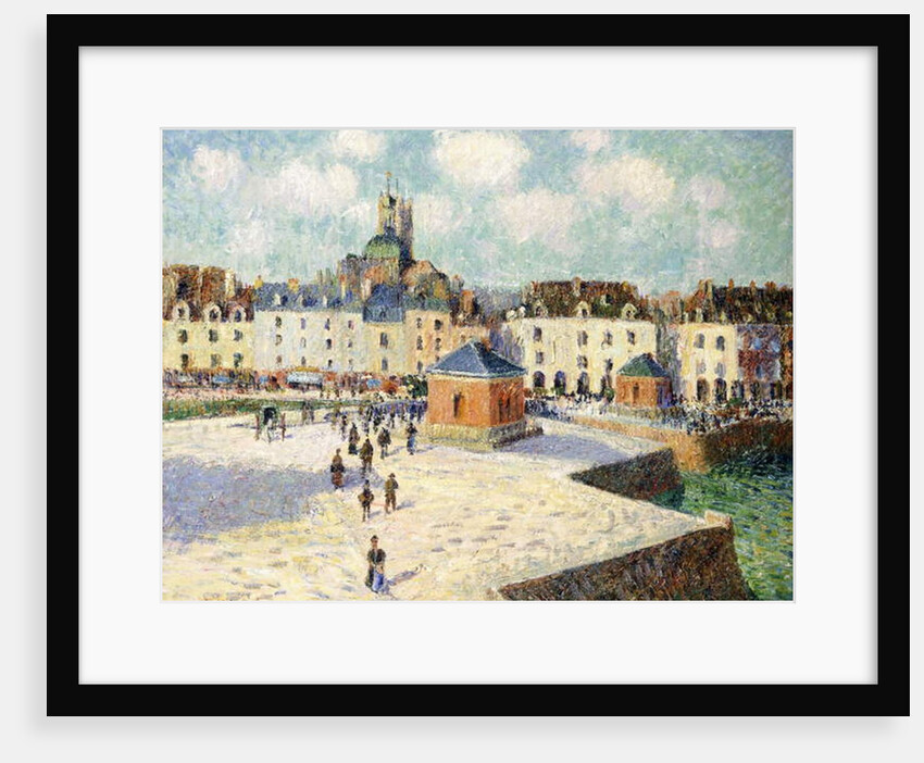 The Quay at Dieppe in Sunlight, 1905 by Gustave Loiseau