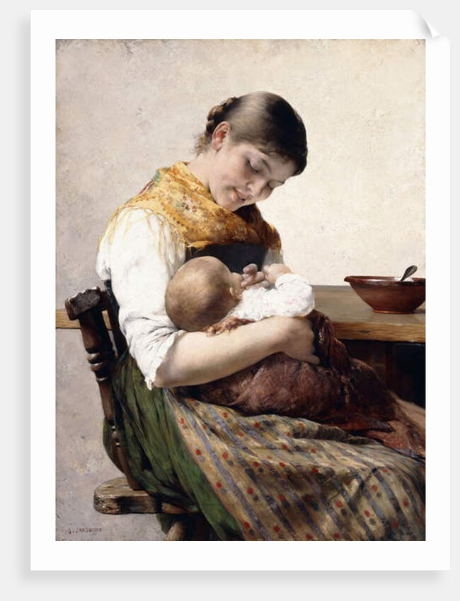 Mother and Child by Georg Jacobides