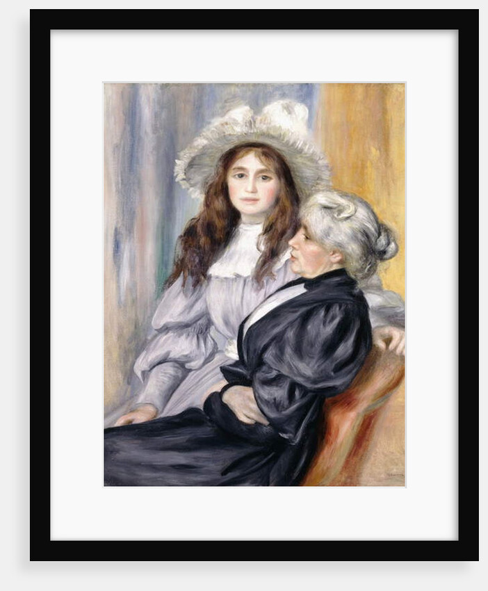Berthe Morisot and her Daughter, Julie Manet, 1894 by Pierre Auguste Renoir