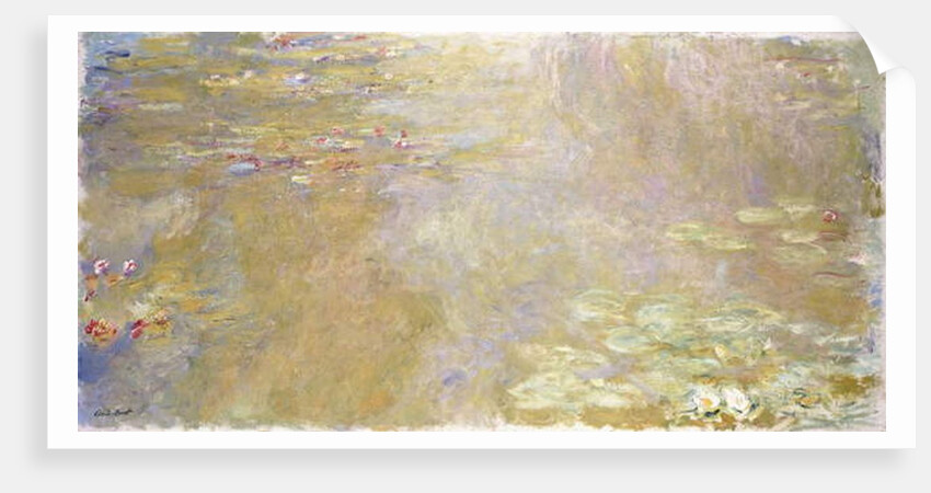 Waterlily Pond, c.1917-1919 by Claude Monet
