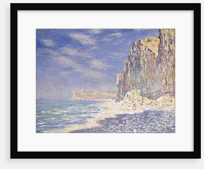 Cliffs near Fecamp, 1881 by Claude Monet