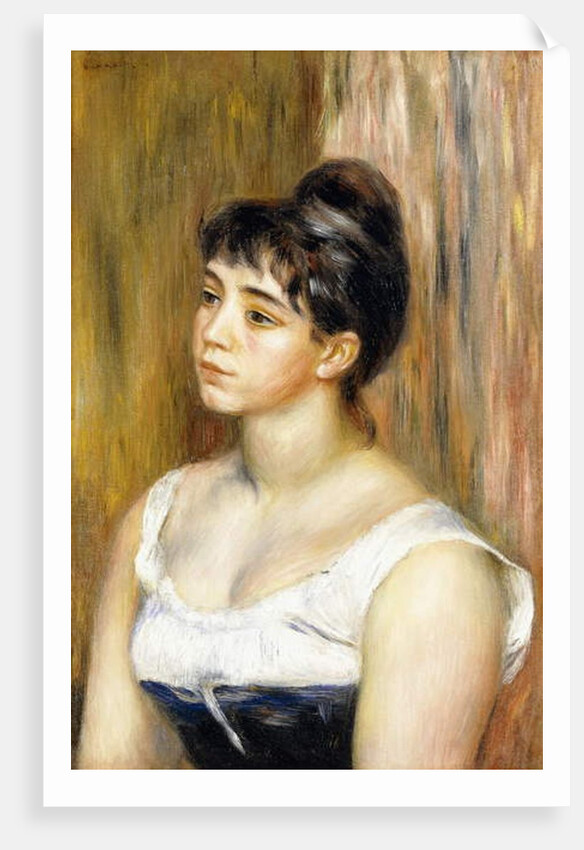 Portrait of Suzanne Valadon, c.1885 by Pierre Auguste Renoir