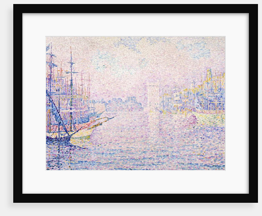 Marseille Port, Morning Mist, 1906 by Paul Signac