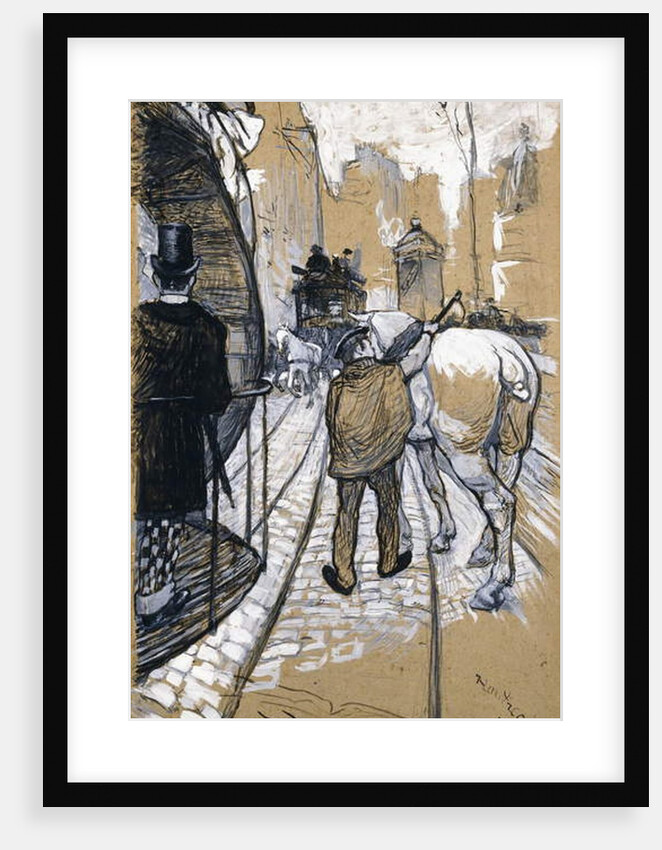 The Coach Driver of the Omnibus Company, 1888 by Henri de Toulouse-Lautrec