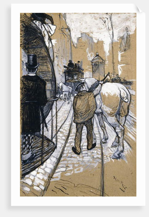 The Coach Driver of the Omnibus Company, 1888 by Henri de Toulouse-Lautrec