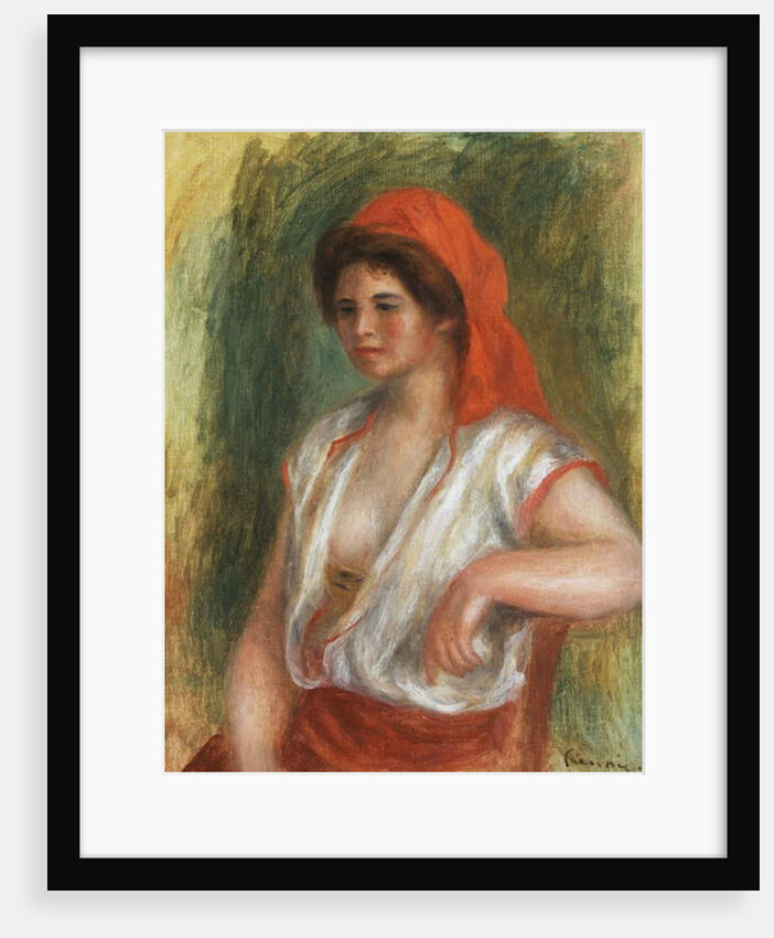 The Beautiful Sicilian by Pierre Auguste Renoir
