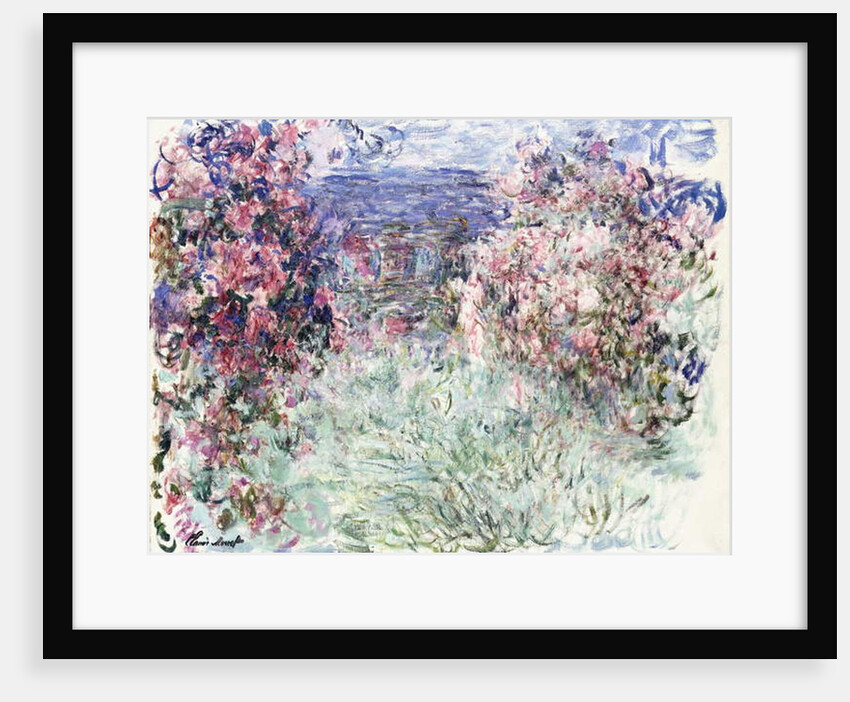 The House among the Roses, 1925 by Claude Monet