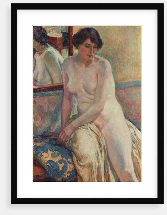 The Model's Rest, 1912 by Theo van Rysselberghe