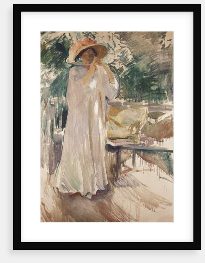 Clotilde in her Garden, 1910 by Joaquin Sorolla y Bastida