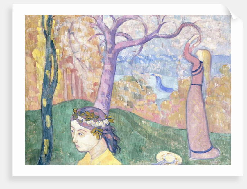 Madeleine in the Wood of Love, 1892 by Emile Bernard