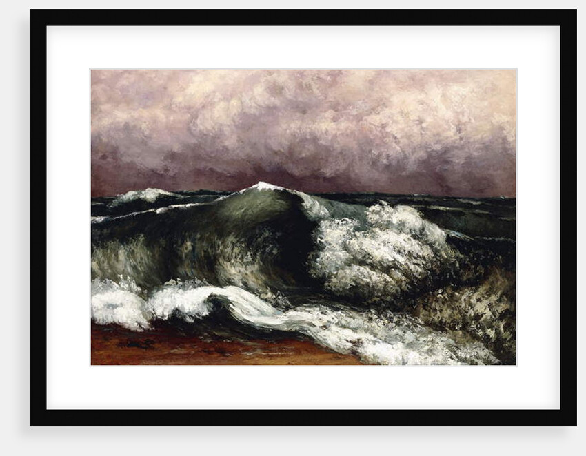 The Wave, 1869 by Gustave Courbet