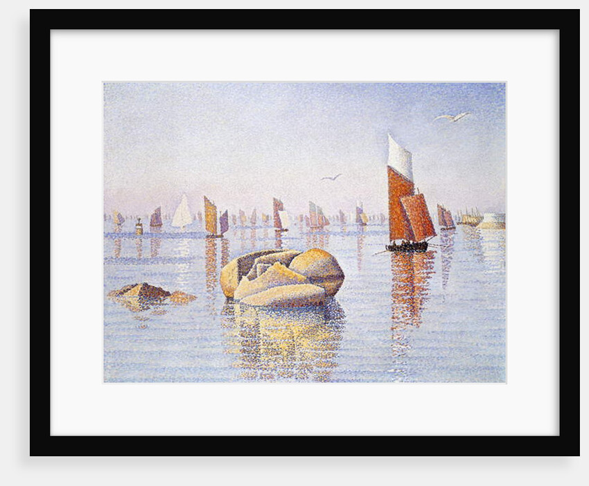 Concarneau, Quiet Morning, 1891 by Paul Signac