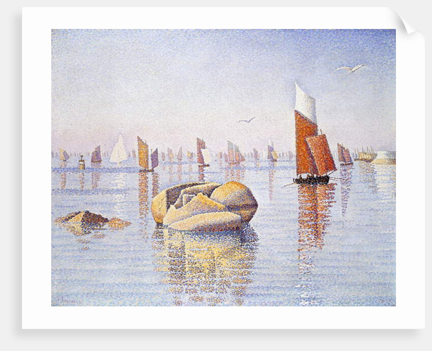Concarneau, Quiet Morning, 1891 by Paul Signac