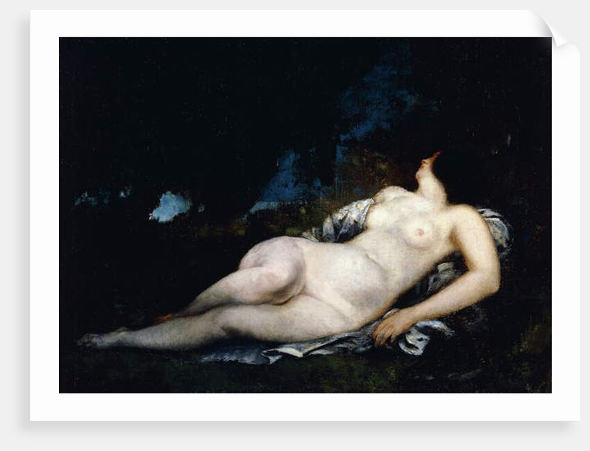 Study for a Woman Sleeping, c.1852 by Gustave Courbet