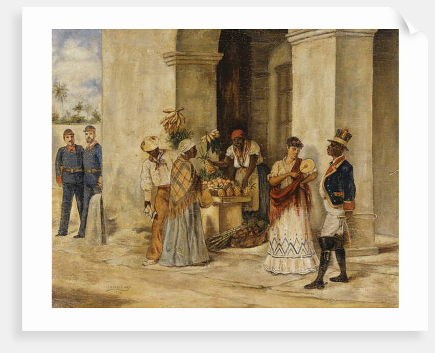 A Local Scene, 1888 by Victor Patricio Landaluce