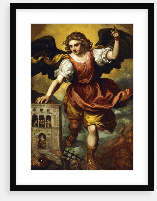 The Archangel St. Michael by Mexican School