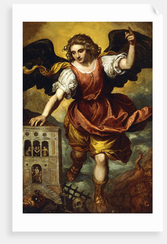 The Archangel St. Michael by Mexican School