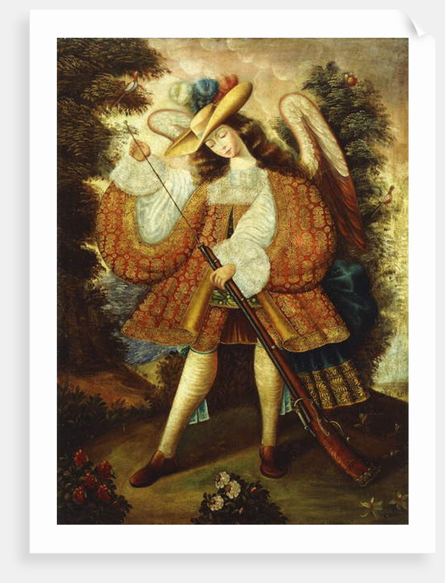 Archangel with Arquebus by Cuzco School