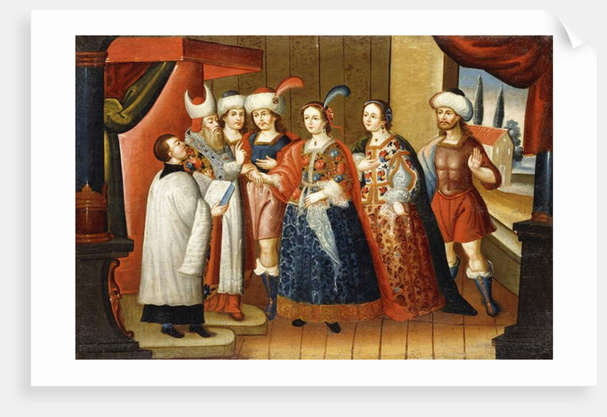 The Marriage of King David by Leonardo Flores