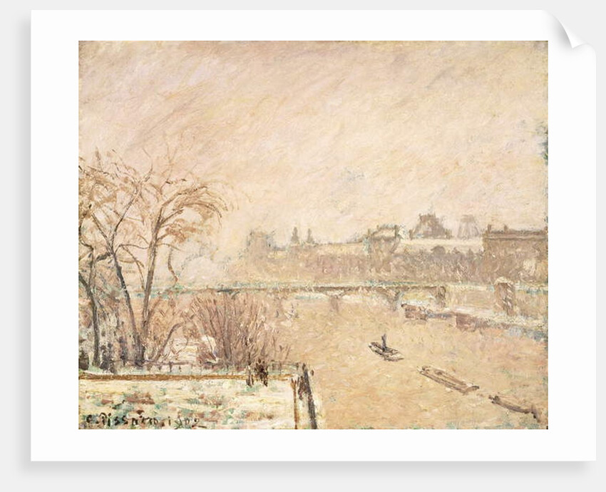 The Seine from the Pont-Neuf, 1902 by Camille Pissarro