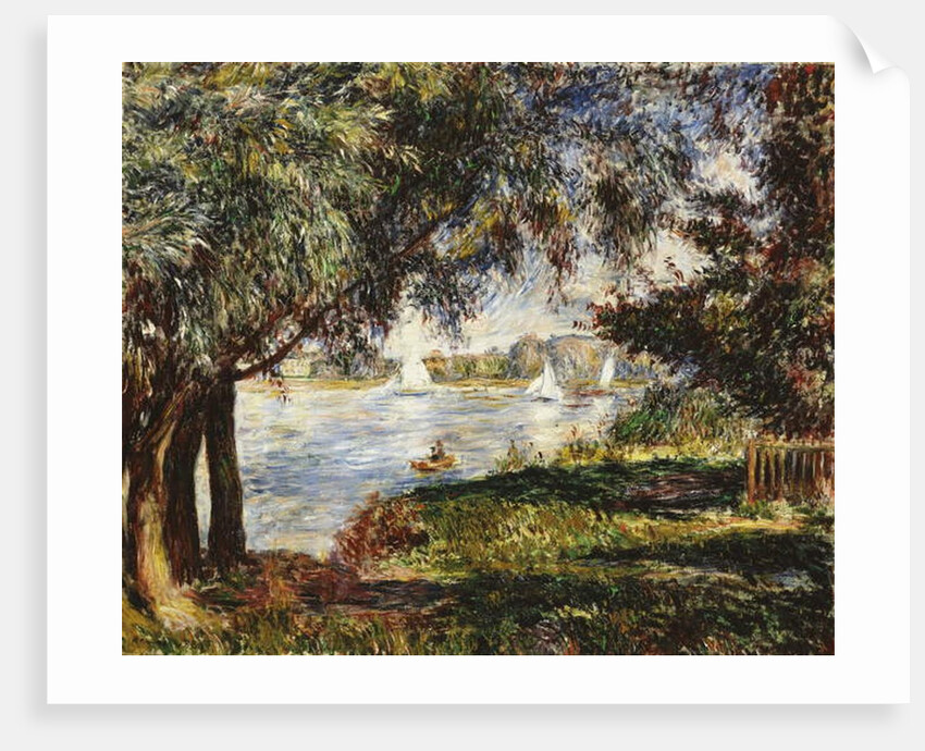 Bougival, 1888 by Pierre Auguste Renoir