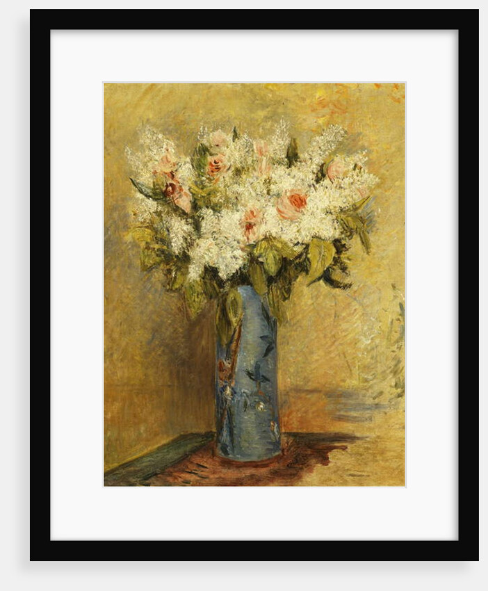 Vase of Lillies and Roses, c.1870 by Pierre Auguste Renoir