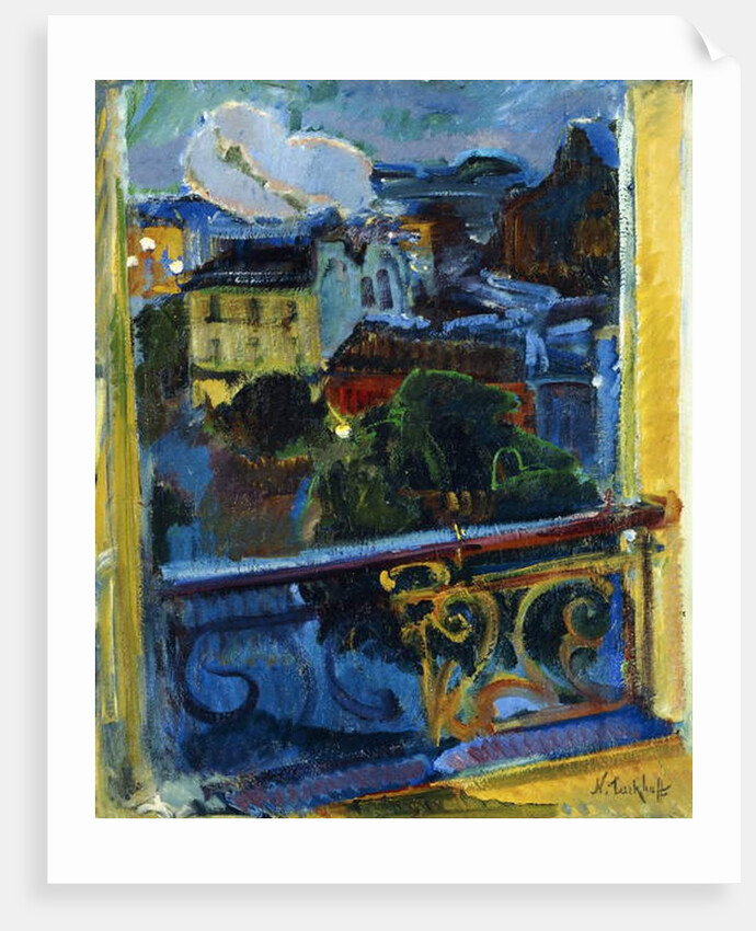 Paris, Montparnasse at Night, c.1905 by Nikolai Alexandrovich Tarkhoff