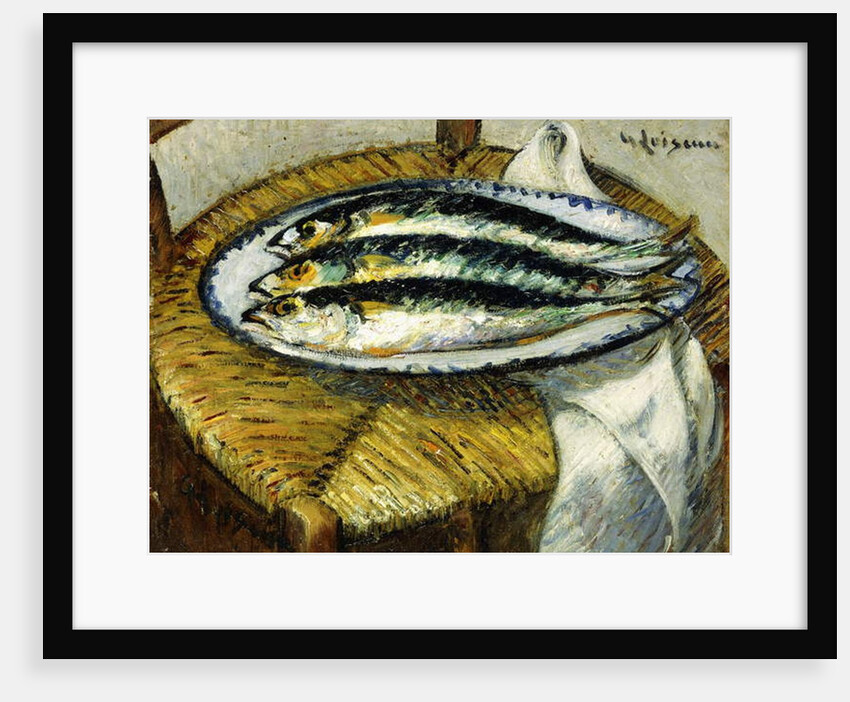 The Dish of Mackerels, c.1923 by Gustave Loiseau