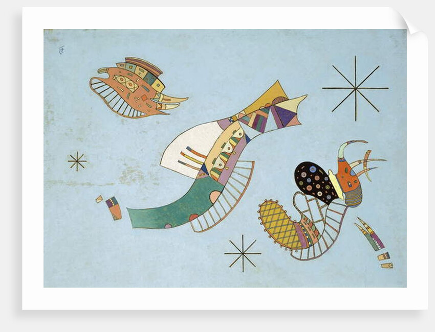 Three Stars, 1942 by Wassily Kandinsky