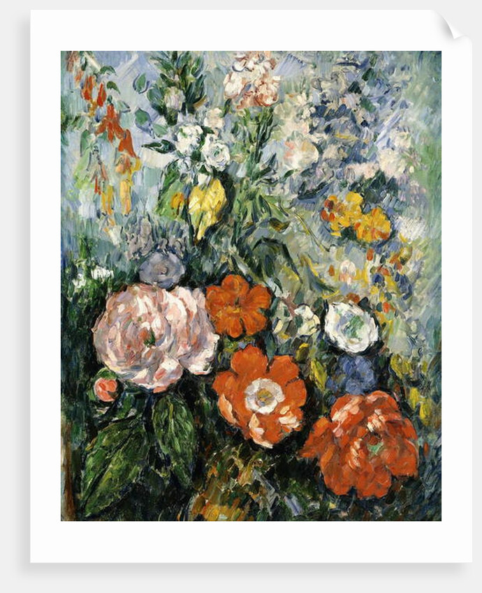 Bouquet of Flowers, 1879-1880 by Paul Cezanne