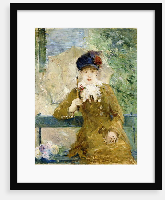 Woman with an Umbrella, 1881 by Berthe Morisot