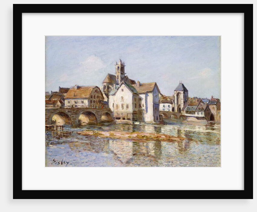 The Bridge at Moret, 1892 by Alfred Sisley