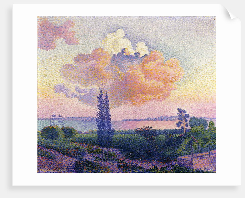 Pink Clouds, c.1896 by Henri-Edmond Cross