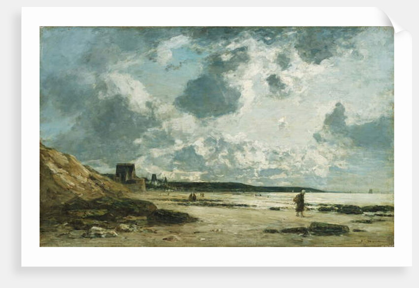 Trouville, the Black Rocks, c.1860-1865 by Eugene Louis Boudin