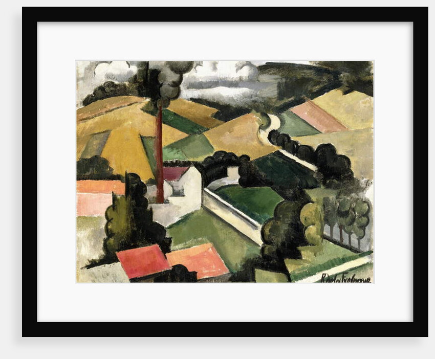 The Fireplace Factory, 1912 by Roger de La Fresnaye