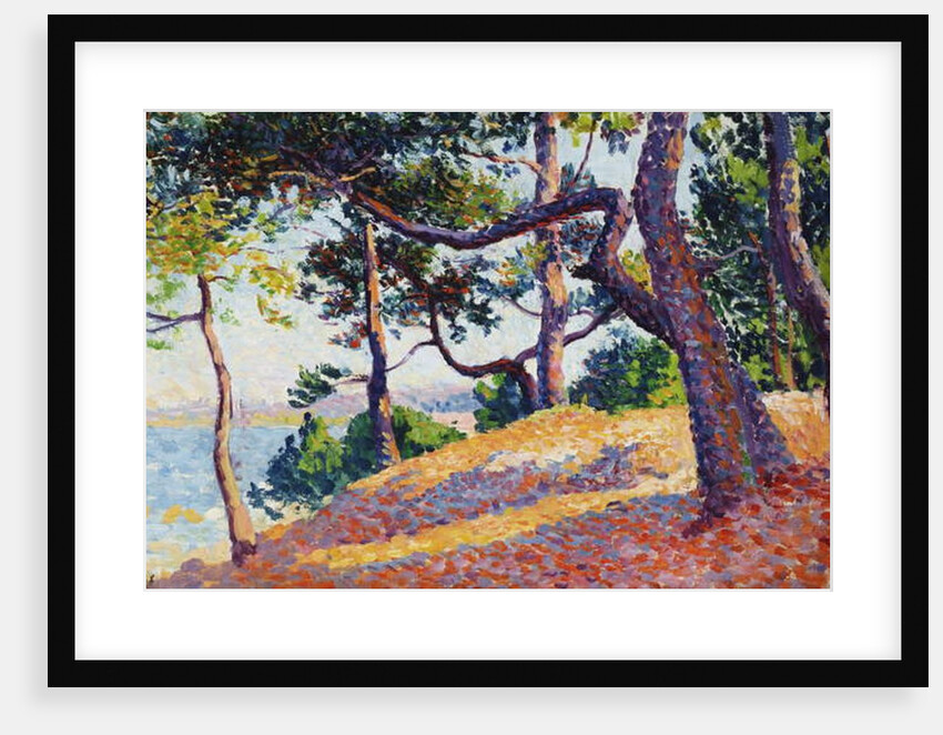 Landscape in Saint-Tropez, 1892 by Maximilien Luce