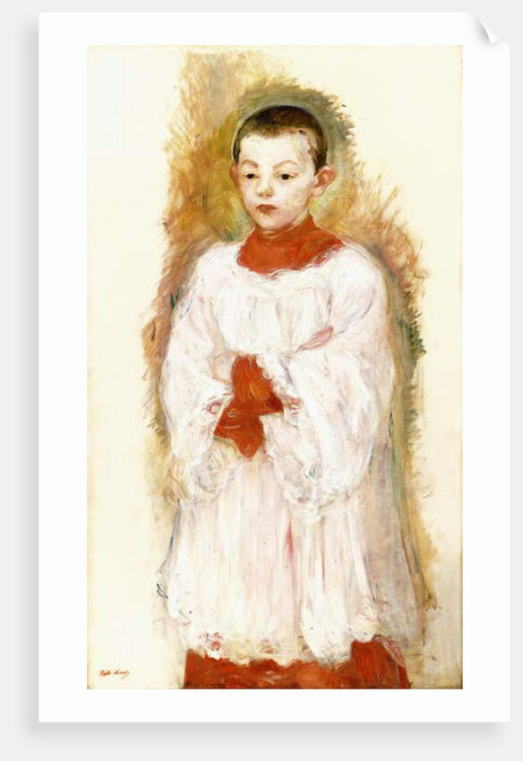 Choirboy, 1894 by Berthe Morisot