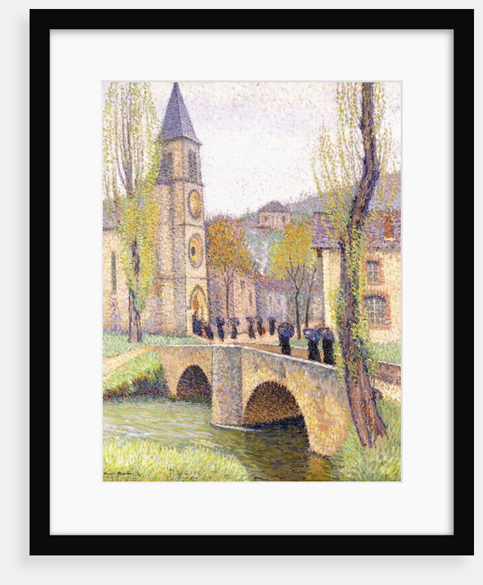 The Mass Hour at Bastide du Vert, c.1920 by Henri Jean Guillaume Martin