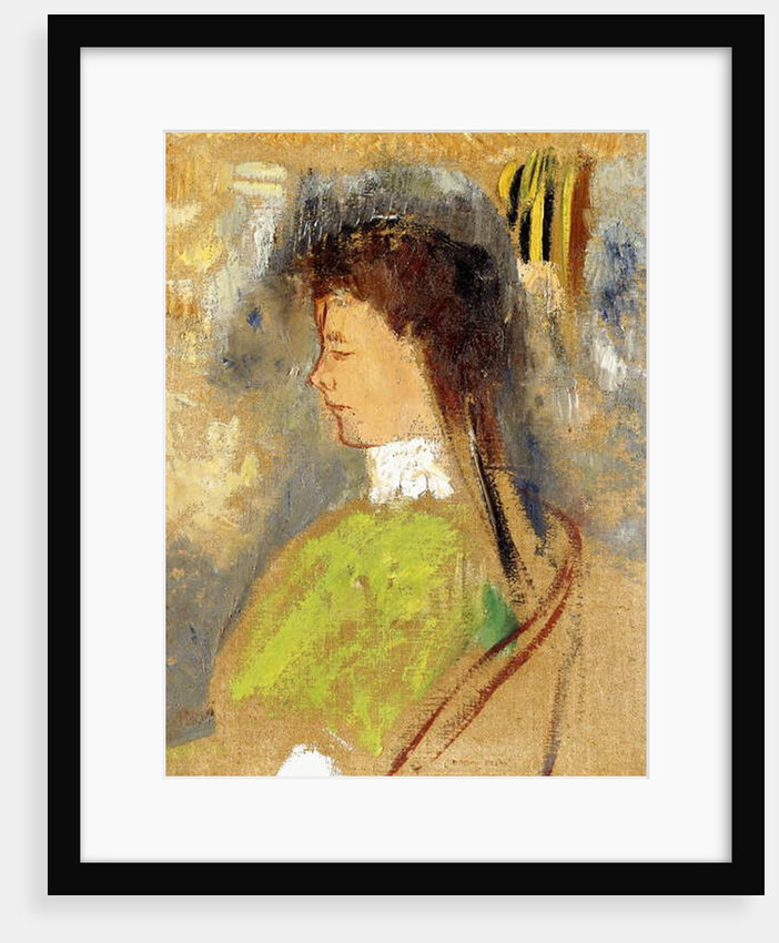 Violette Heymann, c.1910 by Odilon Redon